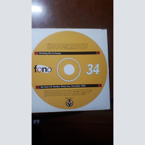 Various - Fono, Breaking Hits In Europe 34 (CD, Comp, Promo)