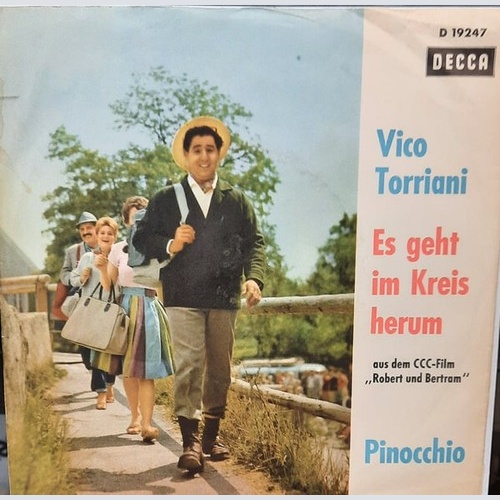 Vico Torriani - Es Geht Im Kreis Herum (7", Promo)