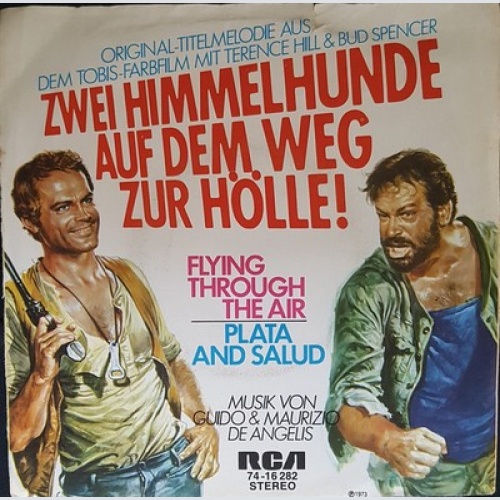 Oliver Onions - Flying Through The Air / Plata And Salud (7", Single, Promo)