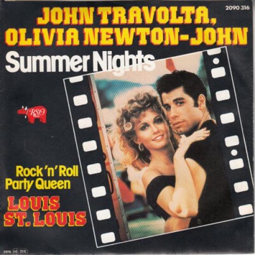 John Travolta & Olivia Newton-John / Louis St. Louis - Summer Nights / Rock '...