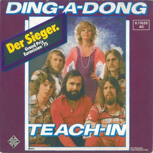 Teach-In - Ding-A-Dong (7", Single, RP)