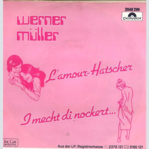 Werner Müller (2) - L'amour-Hatscher (7", Single)