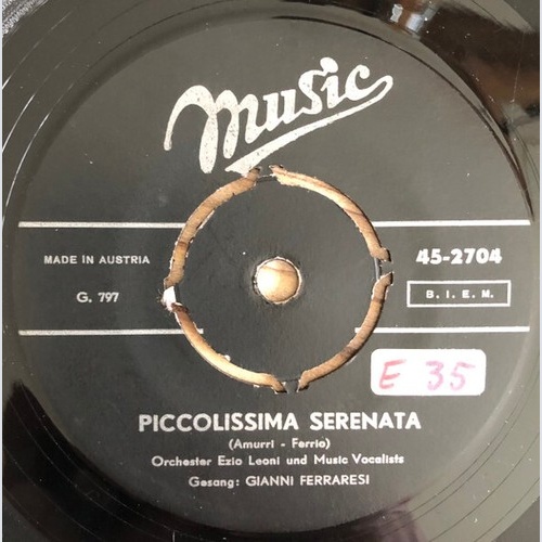 Gianni Ferraresi - Piccolissima Serenata (7", Single)