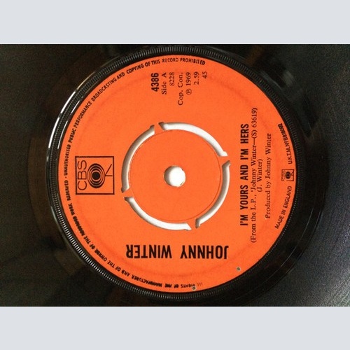 Johnny Winter - I'm Yours And I'm Hers (7", Single)