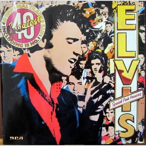 DLP / ELVIS PRESLEY / SPECIAL PINK PRESSING / RARITÄT /
