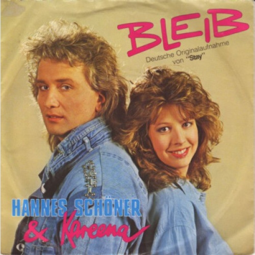 Hannes Schöner & Kareena - Bleib (7", Single)