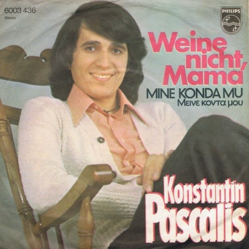 Konstantin Pascalis - Weine Nicht, Mama (7", Single)