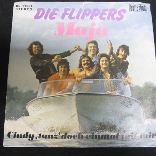 Single /  Die Flippers ?– Maja  /  DE PRESS / RAR /
