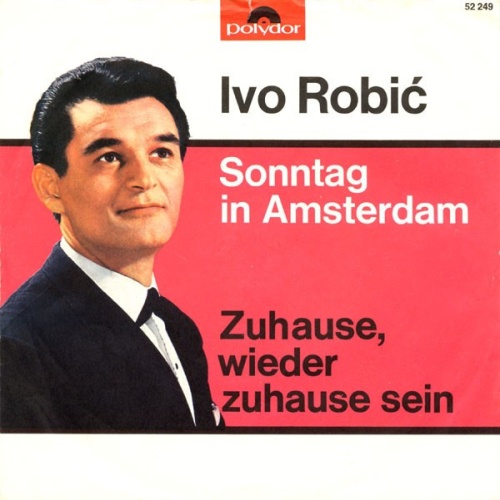Ivo Robić - Sonntag In Amsterdam (7", Single, Mono)