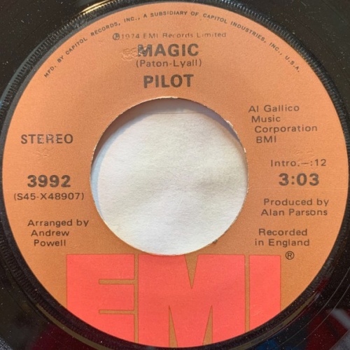 Pilot - Magic (7", Single, Los)
