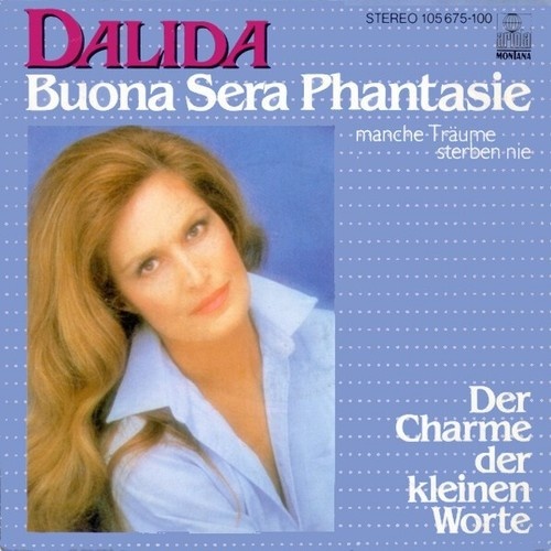 Dalida - Buona Sera Phantasie / Der Charme Der Kleinen Worte (7", Single)