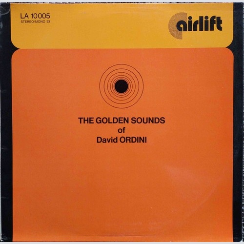 David Ordini - The Golden Sounds Of David Ordini (LP, Album)