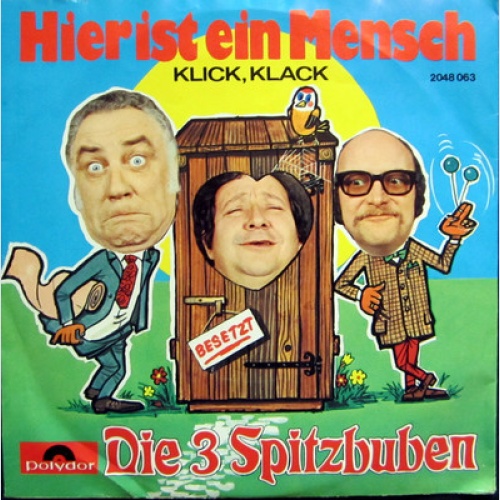 Single / DIE 3 SPITZBUBEN / 1972 / RARITÄT /