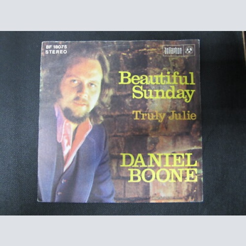 Single /   Daniel Boone – Beautiful Sunday    / DE    PRESS /