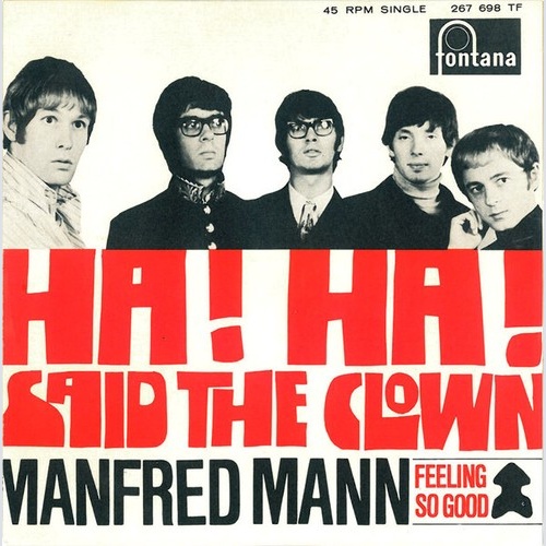 Manfred Mann - Ha! Ha! Said The Clown (7", Single, Mono, Cap)