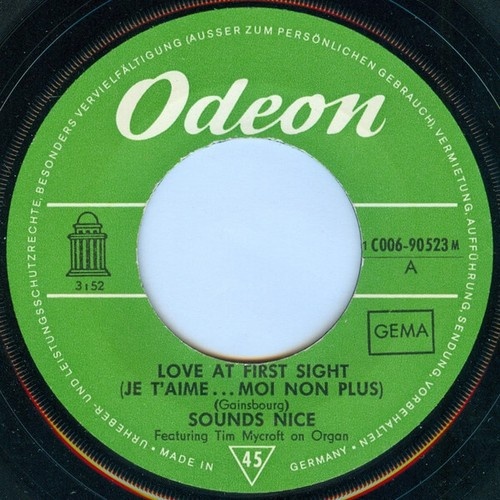 Sounds Nice - Love At First Sight / Love You Too (7", Single, Mono)