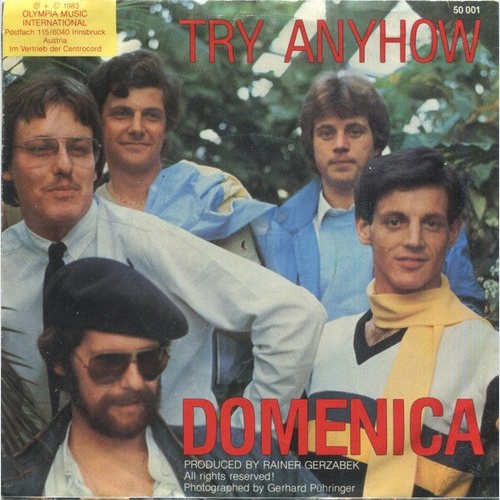 Domenica (4) - Try Anyhow (7", Single)