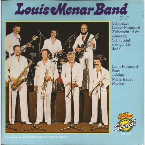 Louis Menar Band - Schweizer Lieder Potpourri / Latin Potpourri (7", Single)