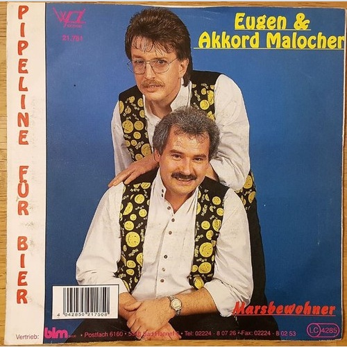 Eugen & Akkord Malocher - Pipeline Für Bier (7", Single)