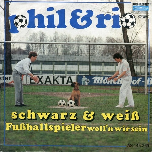 Phil & Rio - Schwarz & Weiß (7", Single)