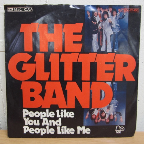 Single /  The Glitter Band ?– People Like You And People Like Me / DE PRESS /