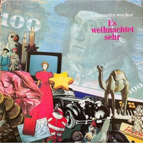 Konstantin Wecker - Es Weihnachtet Sehr (7", Single)