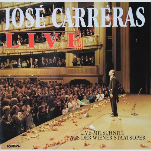 José Carreras - Live (LP, Album, Gat)