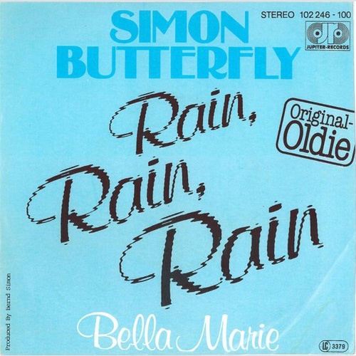 Simon Butterfly - Rain, Rain, Rain (7", Single)