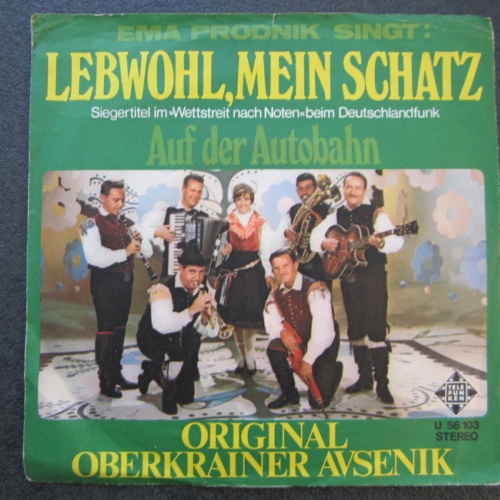 Single / Original Oberkrainer Avsenik – Lebwohl, Mein Schatz / DE PRESS /