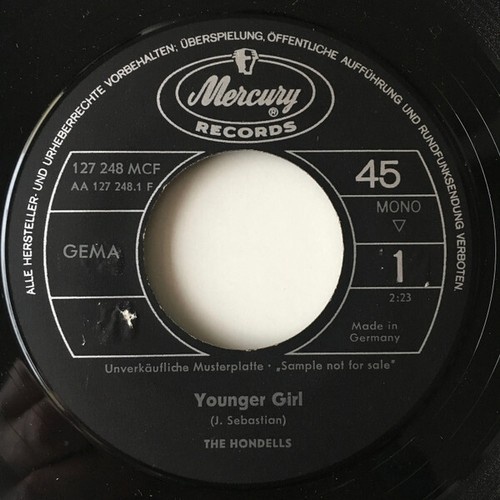 The Hondells - Younger Girl (7", Single, Mono, Promo)