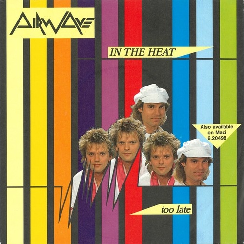 Airwave (4) - In The Heat  (7")