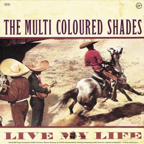 The Multi Coloured Shades* - Live My Life (7", Single)
