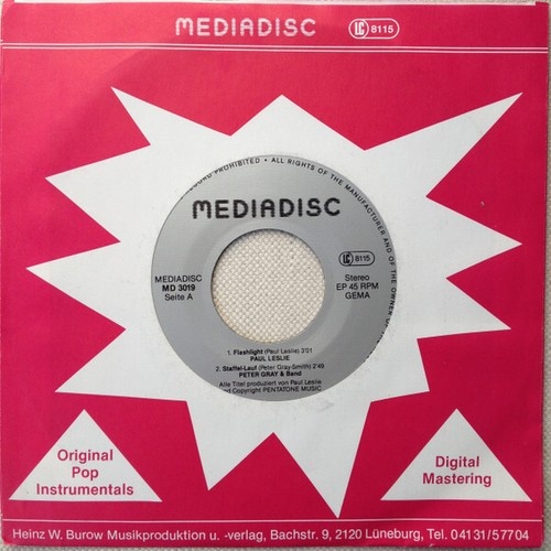 Various - Original Pop Instrumentals (7")