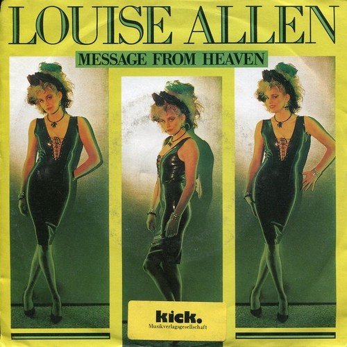 Louise Allen - Message From Heaven (7", Single)