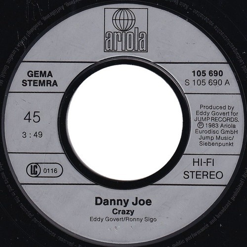 Danny Joe - Crazy (7", Single)