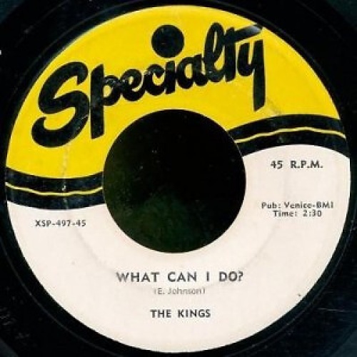 The Kings (8) - What Can I Do? / 'Til I Say Well Done (7", Single)
