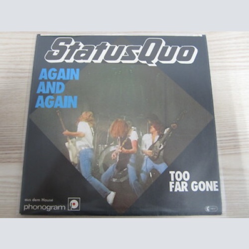 Single /  Status Quo ?– Again And Again   / DE PRESS /  1978  /  VERTIGO /