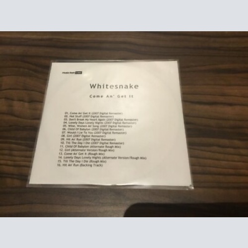 CD / Whitesnake - Come An‘Get It / PROMO COPY / RARITÄT /