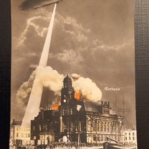 Der Zeppelinangriff Auf Yarmouth 19.Januar 1915 Zeppelin 50191 Ga