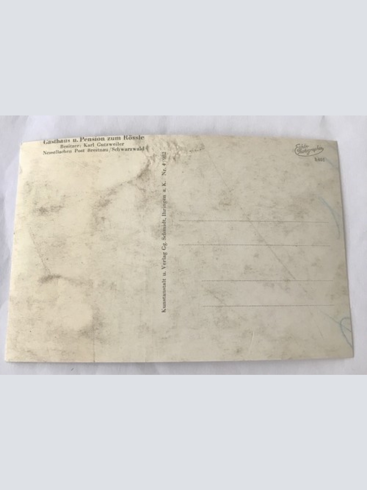 AK, Nessellachen, Panoramablick, Berge (110208 BW)