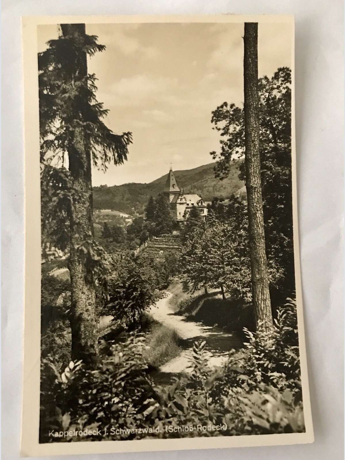AK, Kappelrodeck, Schwarzwald, Schloß Rodeck (110210 BW)