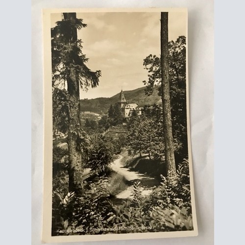 AK, Kappelrodeck, Schwarzwald, Schloß Rodeck (110210 BW)