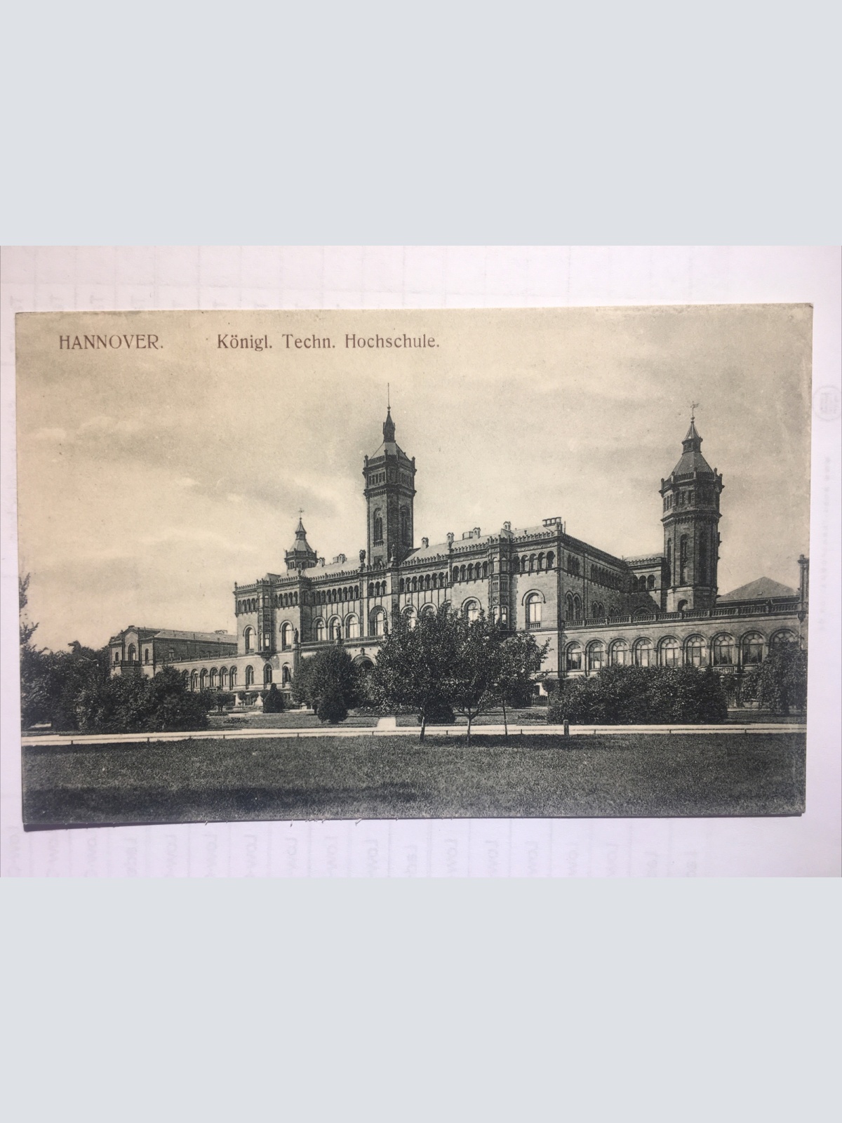 Hannover Königl. Techn. Hochschule 85089 RE