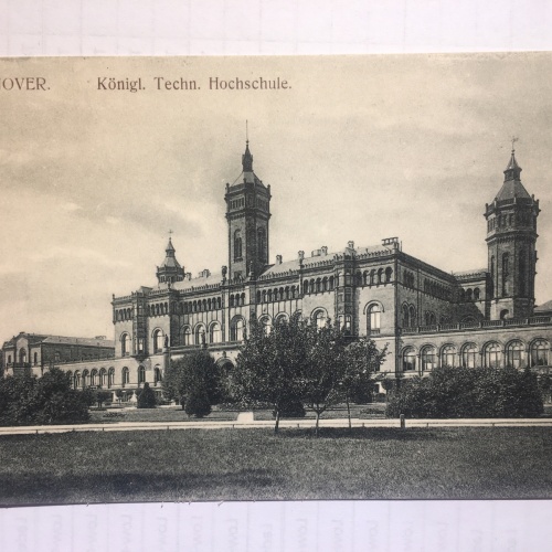 Hannover Königl. Techn. Hochschule 85089 RE