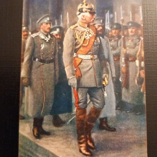 Ansichtskarte Militaria IWK  Oberbefehlshaber Balkan Armee  Mackensen 50174  SH1