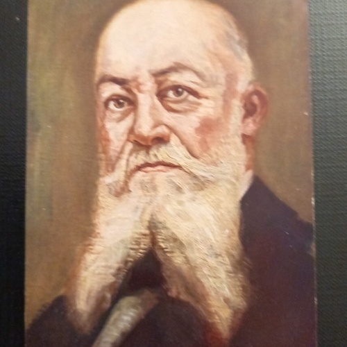 Künstler-AK Portrait Großadmiral Alfred von Tirpitz 50171 Ga SH1