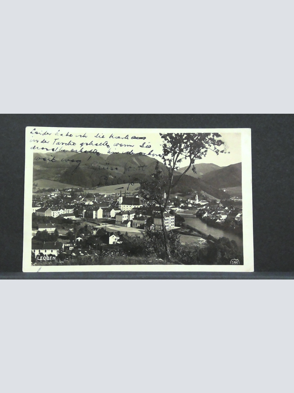 Leoben Steiermark Stadtansicht JW 500205 F