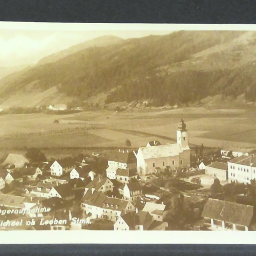 St Michael ob Leoben Steiermark Fliegeraufnahme JW 00193 F