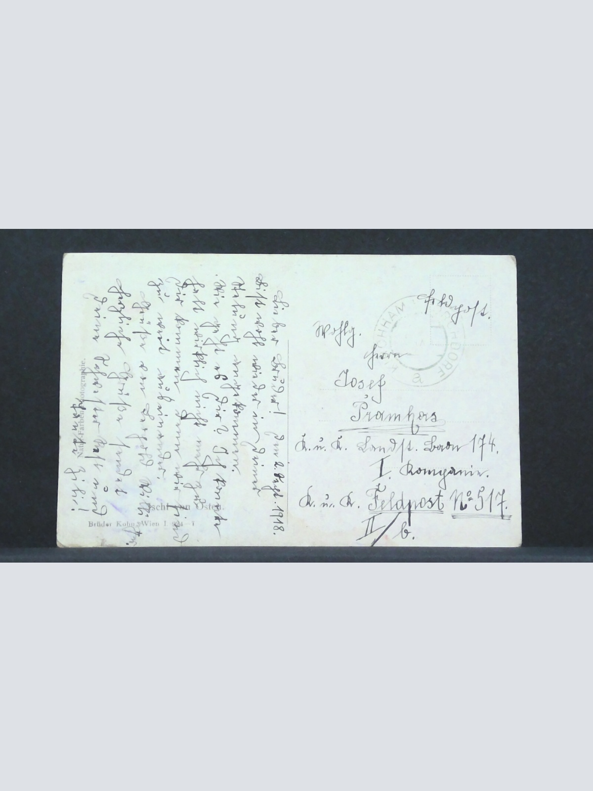 Bad Ischl von Osten JW 00188 F