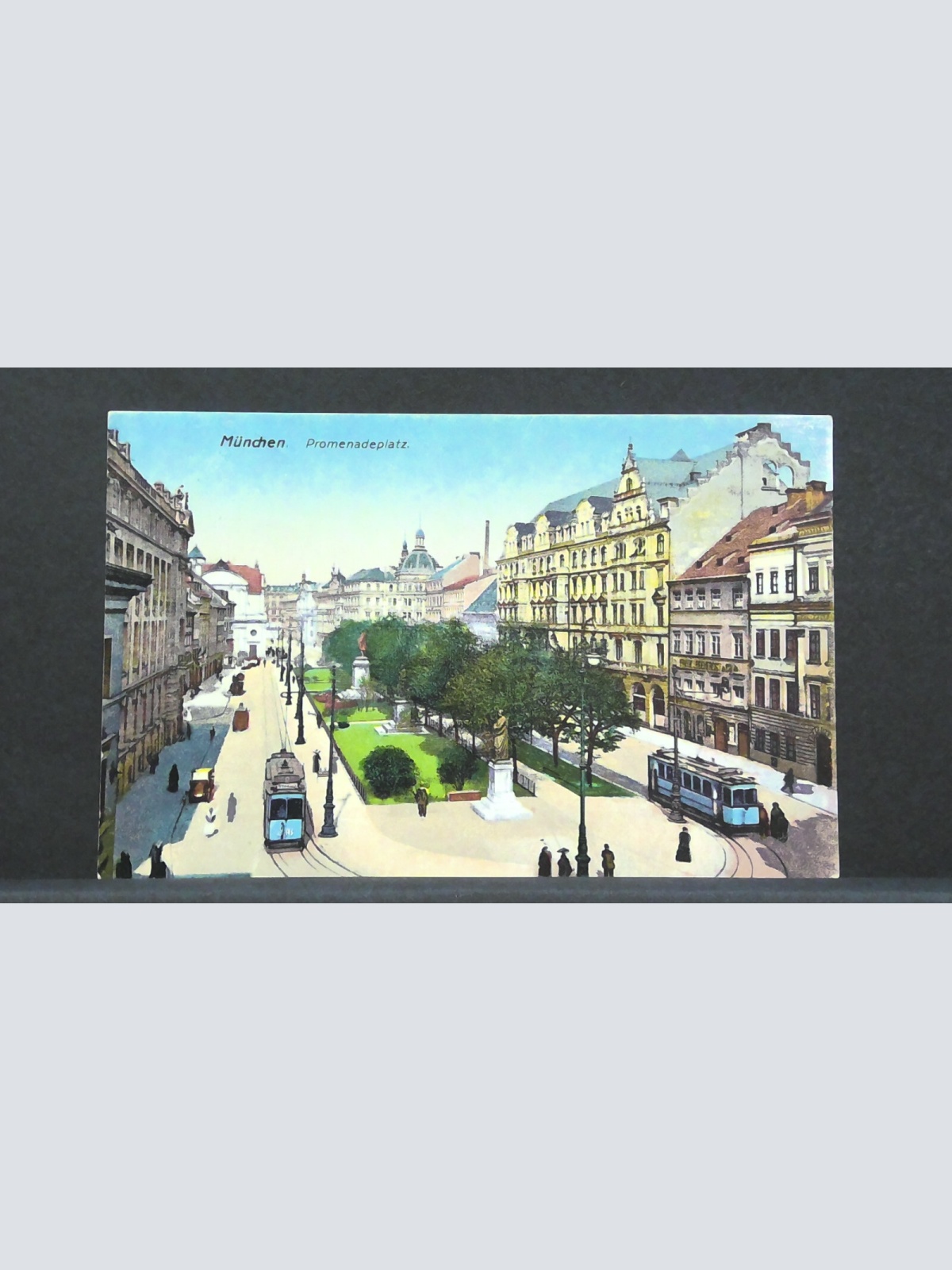 München Promenadenplatz Gemälde JW 500230 F